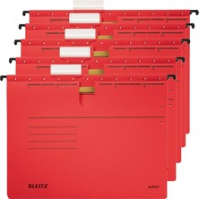 Leitz Askılı Dosya Telsiz Delta Karton A4 Kırmızı 6515