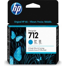 Hp 712-3ED67A Mavi Orijinal Kartuş