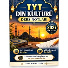 EBE Enine Boyuna Eğitim 2027 TYT Din Kültürü Ders Notları Kitabı