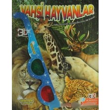 Selimer Yayınları Vahşi Hayvanlar - 3D Gözlük Hediyeli