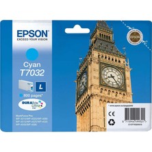 Epson T7032-C13T70324010 Mavi Orijinal Kartuş