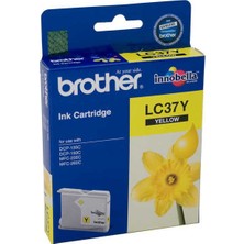 Brother LC37-LC970 Sarı Orijinal Kartuş