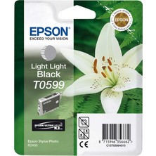 Epson T0599-C13T05994020 Açık Açık Siyah Orijinal Kartuş