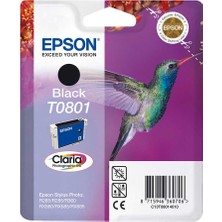 Epson T0801-C13T08014020 Siyah Orijinal Kartuş