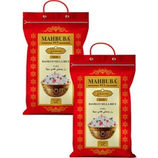 Mahbuba 1121 Premium Basmati Pirinç 2x4,5kg Glutensiz (PESTİSİT VE AFLATOKSİN ANALİZLİ)
