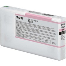 Epson T9136-C13T913600 Açık Kırmızı Orijinal Kartuş