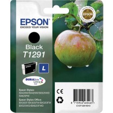 Epson T1291-C13T12914020 Siyah Orijinal Kartuş