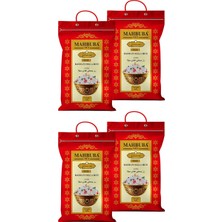 Mahbuba 1121 Premium Basmati Pirinç 4x4,5kg Glutensiz (PESTİSİT VE AFLATOKSİN ANALİZLİ)