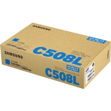 Samsung CLT-C508L-HP SU058A Mavi Yüksek Kapasiteli Orijinal Toner