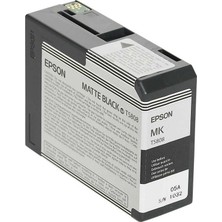 Epson T5808-C13T580800 Mat Siyah Orijinal Kartuş