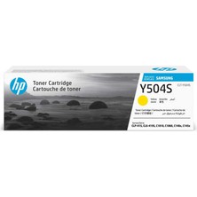 Samsung CLT-Y504S-HP SU506A Sarı Orijinal Toner