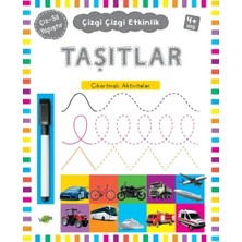 Aymora Çizgi Çizgi Etkinlik - Taşıtlar (4+ Yaş)
