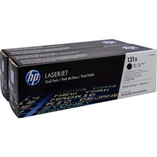 Hp 131X-CF210XD Siyah Yüksek Kapasiteli Orijinal Toner Ikili Paket