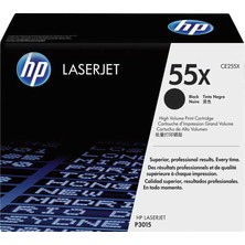 Hp 55X-CE255X Yüksek Kapasiteli Orijinal Toner