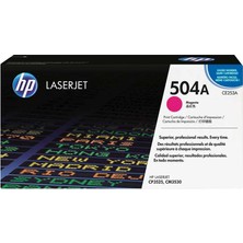 Hp 504A-CE253A Kırmızı Orijinal Toner