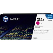 Hp 314A-Q7563A Kırmızı Orijinal Toner