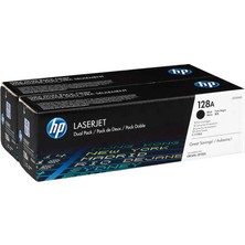 Hp 128A-CE320AD Siyah Orijinal Toner Ikili Paket