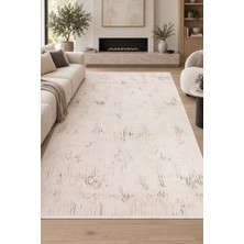 Ally Carpet Öykü Alanda Vizon Kahve Salon Oturma Odası Halısı Robot Süpürge Uyumlu Kolay Temizlenebilir Modern I