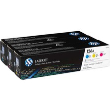Hp 126A-CF341A Renkli Orijinal Toner Paketi
