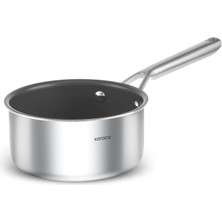 Karaca Plasma Steel 316+ 3Ply Yanmaz Yapışmaz Çelik Sosluk 18 cm