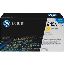 Hp 645A-C9732A Sarı Orijinal Toner