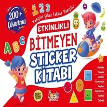 Bıcırık Yayınları Etkinlikli Bitmeyen Sticker Kitabı