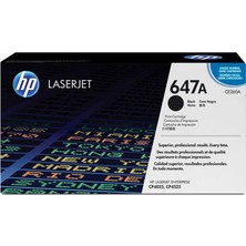 Hp 647A-CE260A Siyah Orijinal Toner