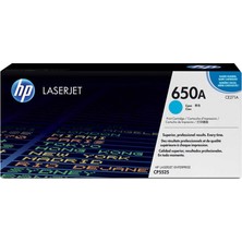 Hp 650A-CE271A Mavi Orijinal Toner