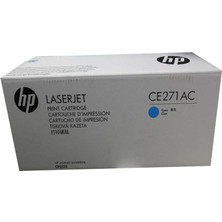 Hp 650A-CE271AC Mavi Orijinal Toner