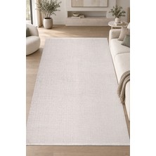 Ally Carpet Öykü Alanda Vizon Bej Özel Ölçü Salon Oturma Odası Koridor Halısı Robot Süpürge Uyumlu Kolay Temizle