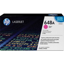 Hp 648A-CE263A Kırmızı Orijinal Toner
