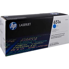 Hp 651A-CE341A Mavi Orijinal Toner