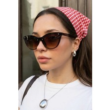 Clodi Kadın Cat Eye UV400 Korumalı Trend Güneş Gözlüğü - Nova Edge Noktalı Model