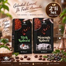 Çukurovam Kahve 1xtürk Kahvesi 250G 1xmenengiç Kahvesi 500G (250G + 500G) 2'li Set