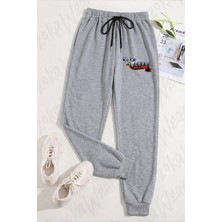 Zoka Wear Unisex Runescape Oldschool Logo Baskılı Eşofman Altı