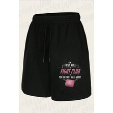 Zoka Wear Unisex Soap V2 Film Dövüş Kulübü Fight Club Tasarım Baskılı Şort