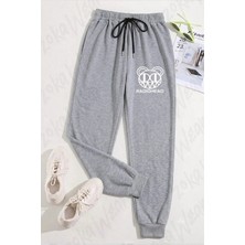 Zoka Wear Unisex Bear Logo Radiohead Baskılı Eşofman Altı