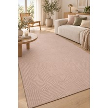 Ally Carpet Rever Zyron Modern Yıkanabilir Kaymaz Taban Robot Süpürge Uyumlu Salon Mutfak Odası Halısı