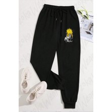 Zoka Wear Unisex Naruto Uzumaki Manga Baskılı Eşofman Altı