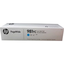 Hp 981YC-L0R17YC Mavi Orijinal Kartuş Extra Yüksek Kapasiteli