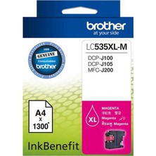 Brother LC535XL Kırmızı Orijinal Kartuş