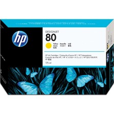 Hp 80-C4873A Sarı Orijinal Kartuş