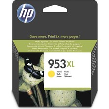 Hp 953XL-F6U18AE Sarı Yüksek Kapasiteli Orijinal Kartuş