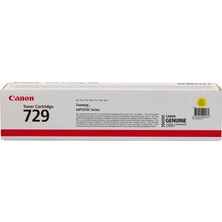 Canon CRG-729-4367B002 Sarı Orijinal Toner