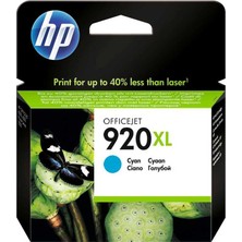 Hp 920XL-CD972A Mavi Orijinal Kartuş