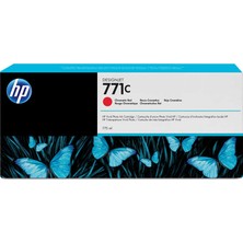 Hp 771C-B6Y08A Kromatik Kırmızı Orijinal Kartuş