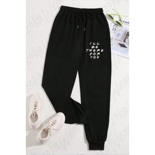 Zoka Wear Unisex Friends, I'll Be There For You, Dizi Baskılı Eşofman Altı