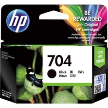 Hp 704-CN692A Siyah Orijinal Kartuş
