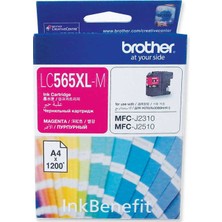 Brother LC565XL Kırmızı Orijinal Kartuş