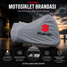 AUTO SOFT Suzukı Gsx-R 1300 Hayabusa Gri Motosiklet Branda Su Geçirmez Motor Branda